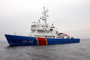 Fot. MOSG Jednostka pływająca SG-312 na Bałtyku