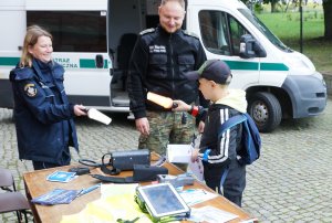 Fot. Małgorzata Sendłak Straż Graniczna prezentowała się podczas Dnia Otwartego Rady Miasta Gdańska