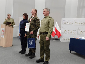Szkoły średnie rywalizują z wiedzy o Straży Granicznej. Fot. WSSG, MOSG 