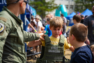 Mundurowy Dzień Dziecka. fot. ZP MOSG Mundurowy Dzień Dziecka. fot. ZP MOSG