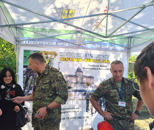 Promowali formację i nabór do służby. Fot. MOSG Promowali formację i nabór do służby. Fot. MOSG