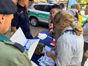 Promowali formację i nabór do służby. Fot. MOSG Promowali formację i nabór do służby. Fot. MOSG