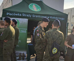 Promowali formację i nabór do służby. Fot. MOSG Promowali formację i nabór do służby. Fot. MOSG