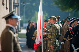 Uczcili pamięć żołnierzy KOP. Fot. P. Kurasz Uczcili pamięć żołnierzy KOP. Fot. P. Kurasz