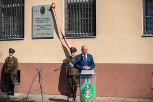 Uczcili pamięć żołnierzy KOP. Fot. P. Kurasz Uczcili pamięć żołnierzy KOP. Fot. P. Kurasz