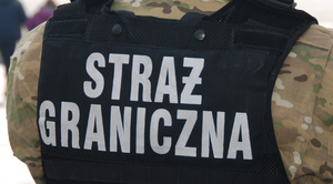 Napis Straż Graniczna . Fot. MOSG Napis Straż Graniczna . Fot. MOSG