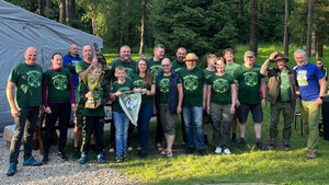 "Gryfici" podczas rajdu górskiego. Fot. MOSG &quot;Gryfici&quot; podczas rajdu górskiego. Fot. MOSG