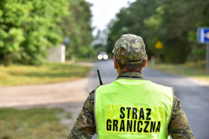 Funkcjonariusz Straży Granicznej. Fot. MOSG Funkcjonariusz Straży Granicznej. Fot. MOSG