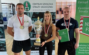 Zwycięska drużyna z Morskiego Oddziału SG. Fot. MOSG Zwycięska drużyna z Morskiego Oddziału SG. Fot. MOSG