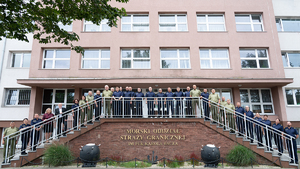 Odprawa służbowa w MOSG. Fot. Piotr Kurasz Odprawa służbowa w MOSG. Fot. Piotr Kurasz