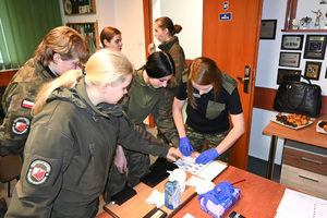 Promowali formację i nabór do służby. Fot. MOSG Promowali formację i nabór do służby. Fot. MOSG