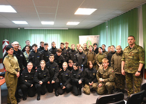 Promowali formację i nabór do służby. Fot. MOSG Promowali formację i nabór do służby. Fot. MOSG