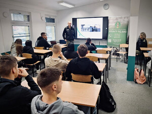 Promowali formację i nabór do służby. Fot. MOSG Promowali formację i nabór do służby. Fot. MOSG