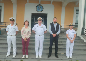 Funkcjonariusz z KDSG podczas wymiany szkoleniowej. Fot. MOSG Funkcjonariusz z KDSG podczas wymiany szkoleniowej. Fot. MOSG