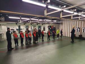 Funkcjonariusze MOSG promujący służbę. Fot. MOSG Funkcjonariusze MOSG promujący służbę. Fot. MOSG