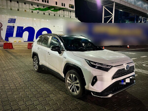 Dwie Toyoty odzyskane w Gdyni. Fot. MOSG Dwie Toyoty odzyskane w Gdyni. Fot. MOSG