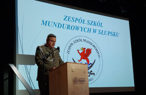 Pasowanie kadetów w Słupsku. Fot. MOSG Pasowanie kadetów w Słupsku. Fot. MOSG