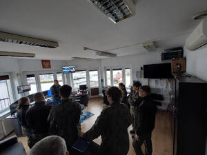 Promocja służby w Morskim Oddziale Straży Granicznej. Fot. MOSG Promocja służby w Morskim Oddziale Straży Granicznej. Fot. MOSG