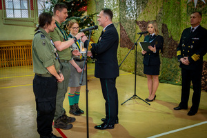 Spotkanie opłatkowe w Komendzie MOSG. Fot. Ł. Zwoliński Spotkanie opłatkowe w Komendzie MOSG. Fot. Ł. Zwoliński