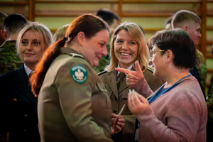 Spotkanie opłatkowe w Komendzie MOSG. Fot. Ł. Zwoliński Spotkanie opłatkowe w Komendzie MOSG. Fot. Ł. Zwoliński