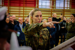 Ślubowanie nowych funkcjonariuszy w MOSG. Fot. Ł. Zwoliński Ślubowanie nowych funkcjonariuszy w MOSG. Fot. Ł. Zwoliński