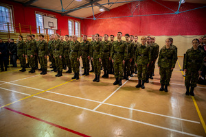 Ślubowanie nowych funkcjonariuszy w MOSG. Fot. Ł. Zwoliński Ślubowanie nowych funkcjonariuszy w MOSG. Fot. Ł. Zwoliński