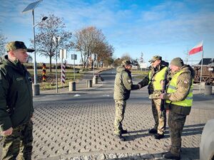 Wigilijne spotkania z funkcjonariuszami. Fot. MOSG Wigilijne spotkania z funkcjonariuszami. Fot. MOSG