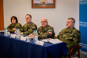 Odprawa służbowa w MOSG. Fot. Ł. Zwoliński Odprawa służbowa w MOSG. Fot. Ł. Zwoliński