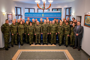 Odprawa służbowa w MOSG. Fot. Ł. Zwoliński Odprawa służbowa w MOSG. Fot. Ł. Zwoliński