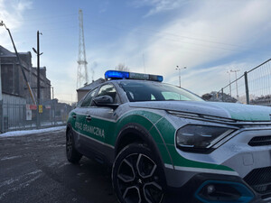 Funkcjonariusze na granicy. Fot. MOSG Funkcjonariusze na granicy. Fot. MOSG