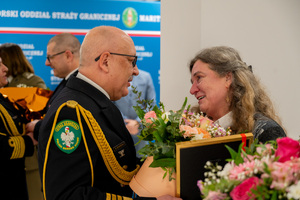 Uroczyste pożegnania w Komendzie MOSG. Fot. Ł. Zwoliński Uroczyste pożegnania w Komendzie MOSG. Fot. Ł. Zwoliński