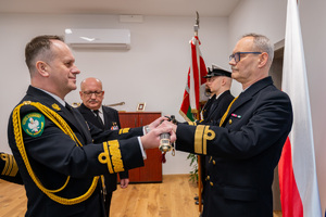 Uroczyste pożegnania w Komendzie MOSG. Fot. Ł. Zwoliński Uroczyste pożegnania w Komendzie MOSG. Fot. Ł. Zwoliński