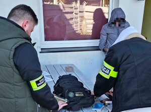 Wspólna akcja służb. Fot. MOSG Wspólna akcja służb. Fot. MOSG