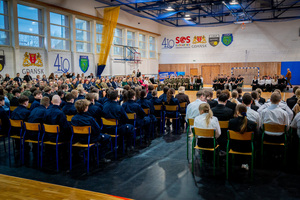 Uroczyste ślubowanie uczniów klas pierwszych Fot. MOSG Uroczyste ślubowanie uczniów klas pierwszych Fot. MOSG