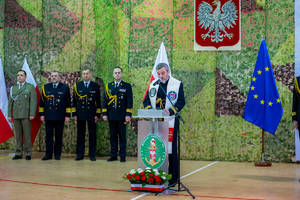 Ślubowanie nowych funkcjonariuszy w MOSG. Fot. Ł. Zwoliński Ślubowanie nowych funkcjonariuszy w MOSG. Fot. Ł. Zwoliński