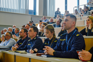 XIV Ogólnopolska Konferencja Prawa Morskiego Ochrona portów i żeglugi morskiej. Fot. Europejskie Stowarzyszenie Studentów Prawa ELSA Gdańsk XIV Ogólnopolska Konferencja Prawa Morskiego Ochrona portów i żeglugi morskiej. Fot. Europejskie Stowarzyszenie Studentów Prawa ELSA Gdańsk