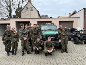 Funkcjonariusze promują służbę w MOSG Fot. MOSG Funkcjonariusze promują służbę w MOSG Fot. MOSG