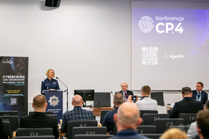 Konferencja naukowa „Cyberprzestępczość.4 - Technologie (CP.4)” Fot. Jacek Konieczny Konferencja naukowa „Cyberprzestępczość.4 - Technologie (CP.4)” Fot. Jacek Konieczny