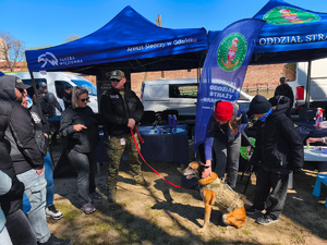 Funkcjonariusze SG na pikniku PCK w Gdańsku. Fot. MOSG Funkcjonariusze SG na pikniku PCK w Gdańsku. Fot. MOSG