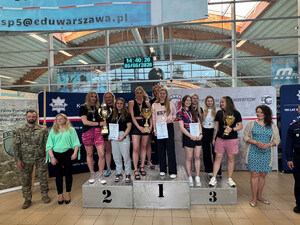plut. SG Paulina Galikowska na podium plut. SG Paulina Galikowska na podium