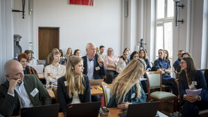 Międzynarodowa debata o zwalczaniu handlu ludźmi w Gdańsku. Fot. Zespół Prasowy KWP w Gdańsku Międzynarodowa debata o zwalczaniu handlu ludźmi w Gdańsku. Fot. Zespół Prasowy KWP w Gdańsku
