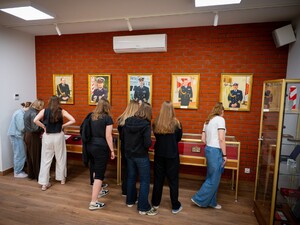 Wizyta studyjna studentów z Akademii Sztuki Wojennej w MOSG Fot. MOSG Wizyta studyjna studentów z Akademii Sztuki Wojennej w MOSG Fot. MOSG