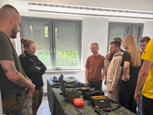Wizyta studyjna studentów z Akademii Sztuki Wojennej w MOSG Fot. MOSG Wizyta studyjna studentów z Akademii Sztuki Wojennej w MOSG Fot. MOSG