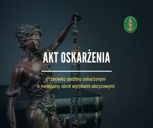 Akt oskarżenia - grafika