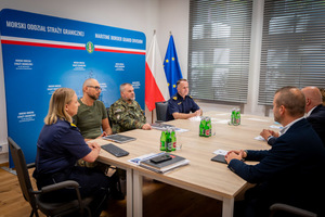 Spotkanie w MOSG w sprawie Centrum Bezpieczeństwa Morskiego. Fot. Łukasz Zwoliński WOiP MOSG Spotkanie w MOSG w sprawie Centrum Bezpieczeństwa Morskiego. Fot. Łukasz Zwoliński WOiP MOSG