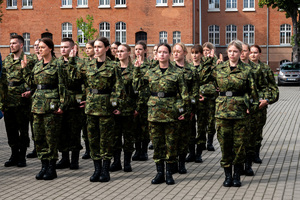 Ślubowanie nowych funkcjonariuszy w MOSG. Fot. J. Kolka Ślubowanie nowych funkcjonariuszy w MOSG. Fot. J. Kolka