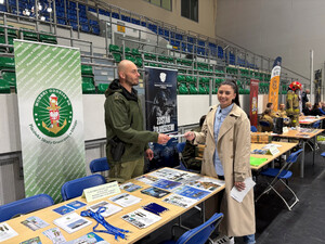 Promowali formację i nabór do służby. Fot. MOSG Promowali formację i nabór do służby. Fot. MOSG